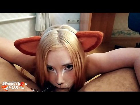 ❤️ Kitsune លេបទឹកមាត់ហើយច្របាច់ចូលមាត់នាង ❤️❌ វីដេអូរន្ធគូថ នៅពួកយើង  ️❤